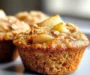 Pear Cardamom Oatmeal Muffins