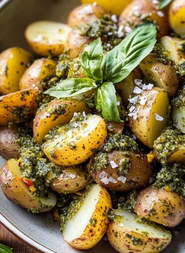 Pesto Potato Salad.