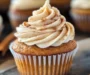 Pumpkin Cupcakes with Cinnamon Cream Cheese Frosting