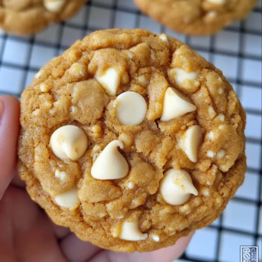 Pumpkin White Chocolate Chip Cookies Recipe