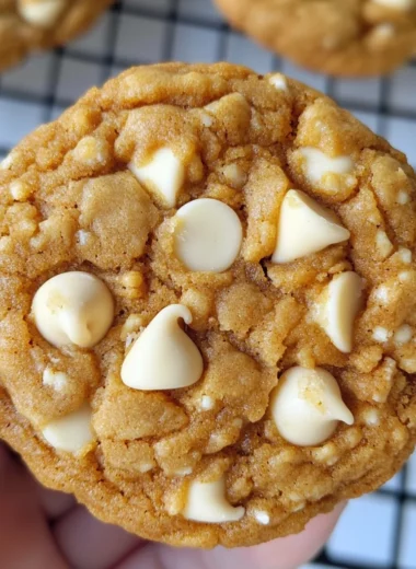 Pumpkin White Chocolate Chip Cookies Recipe