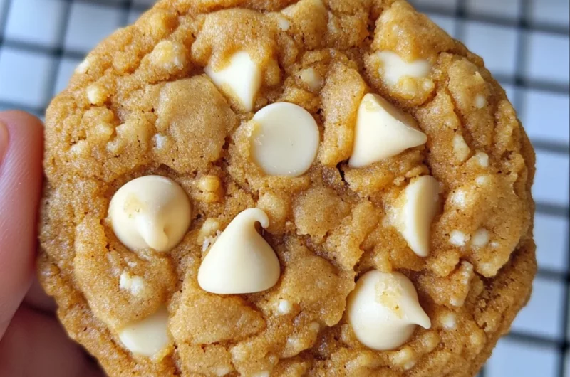 Pumpkin White Chocolate Chip Cookies Recipe