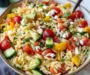 Rainbow Orzo Salad