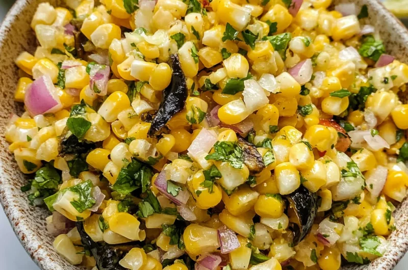 Roasted Corn Salsa Recipe