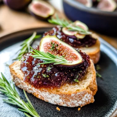 Rosemary Fig Jam