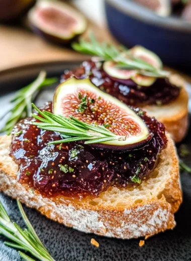 Rosemary Fig Jam