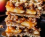 Salted Caramel Apple Pie Bars
