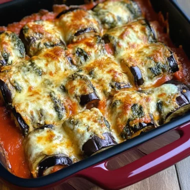 Skinny Eggplant Rollatini