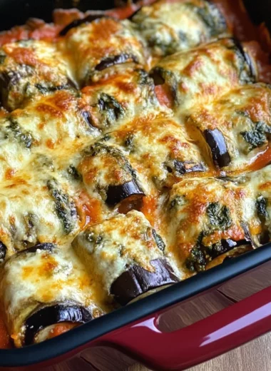 Skinny Eggplant Rollatini