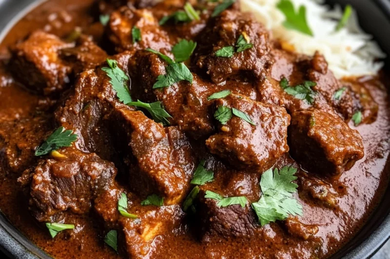 Slow Cooker Beef Madras Curry Recipe