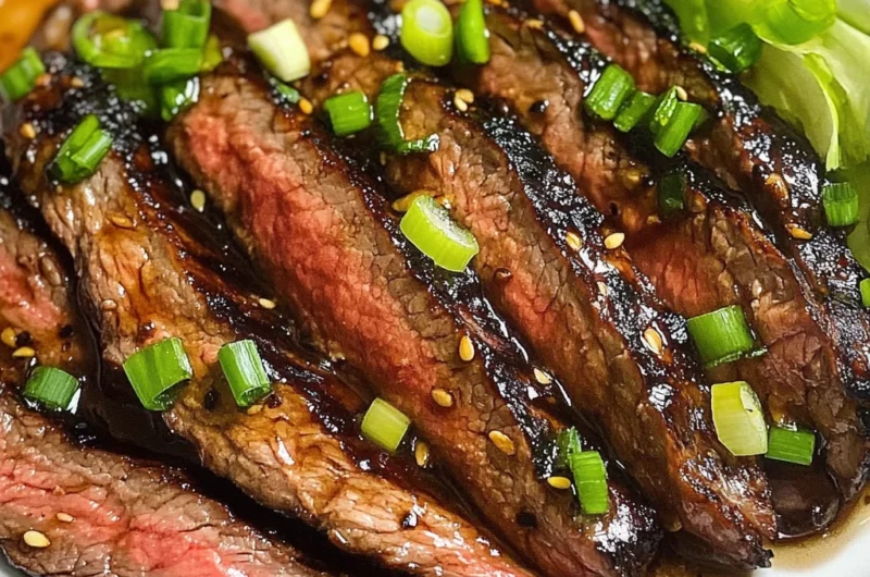 Soy Marinated Flank Steak