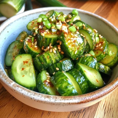 Spicy Asian Cucumber Salad