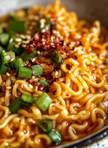 Spicy Ramen Noodles