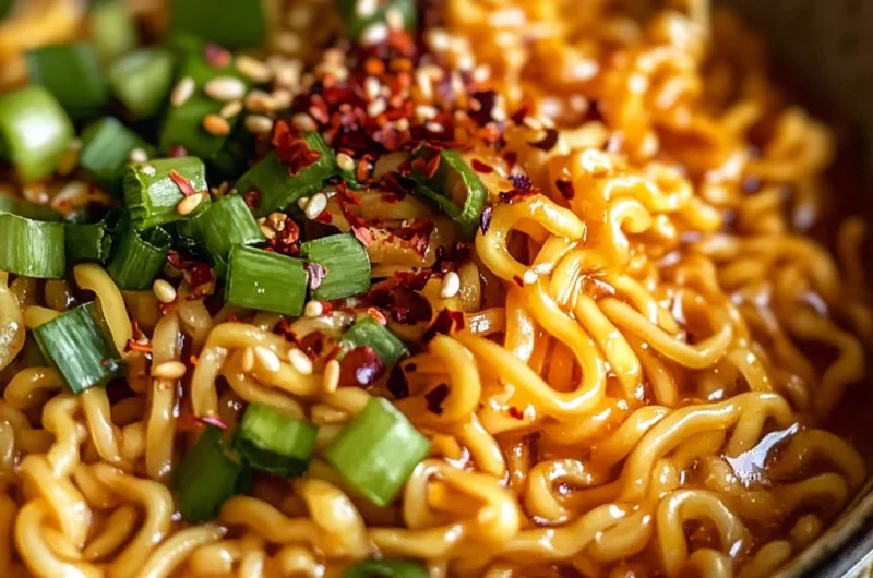 Spicy Ramen Noodles