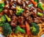 Sticky Beef Noodles