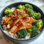 Sticky Chicken Bowls Recipe