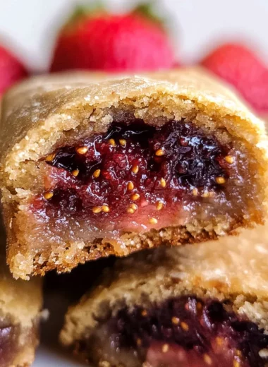 Strawberry Homemade Fig Newtons