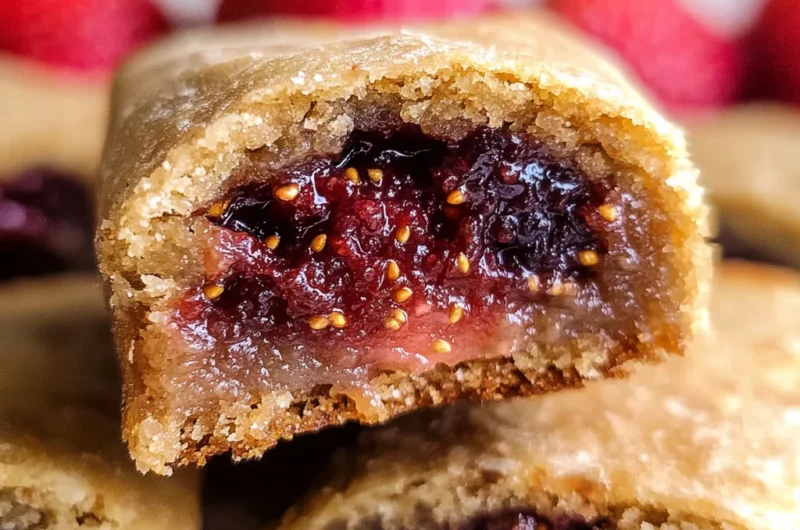 Strawberry Homemade Fig Newtons