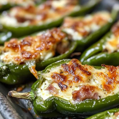 Stuffed Shishito Peppers Recipe