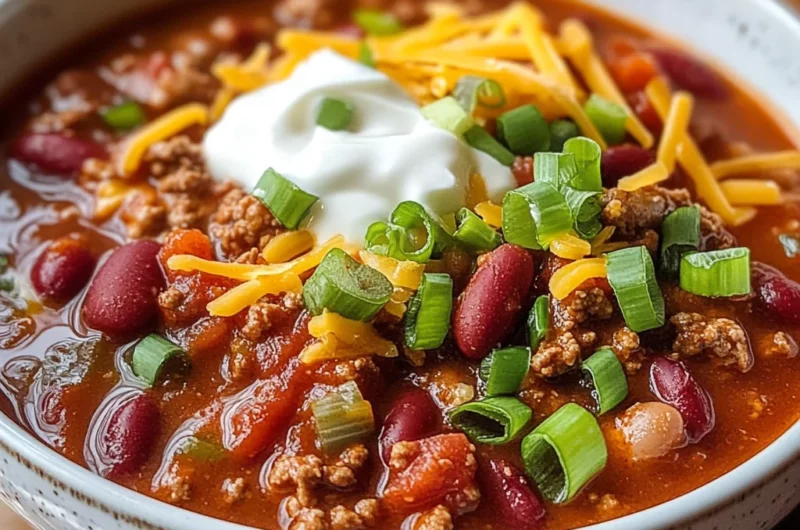 The Best Chili Recipe