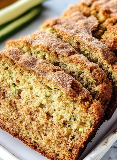The Best Snickerdoodle Zucchini Bread