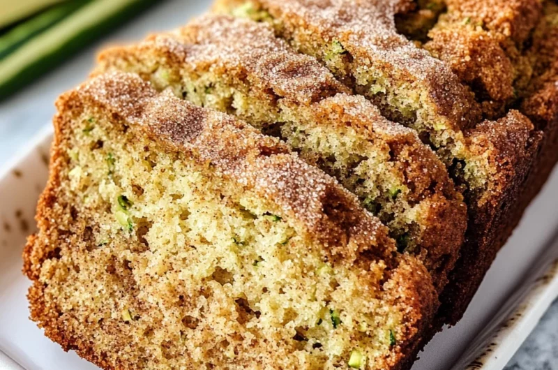 The Best Snickerdoodle Zucchini Bread