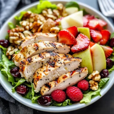 The Best Strawberry Chicken Salad