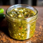 Tiny Jar of Jalapeno Serrano Hot Sauce