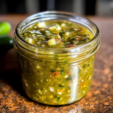 Tiny Jar of Jalapeno Serrano Hot Sauce