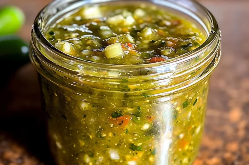 Tiny Jar of Jalapeno Serrano Hot Sauce