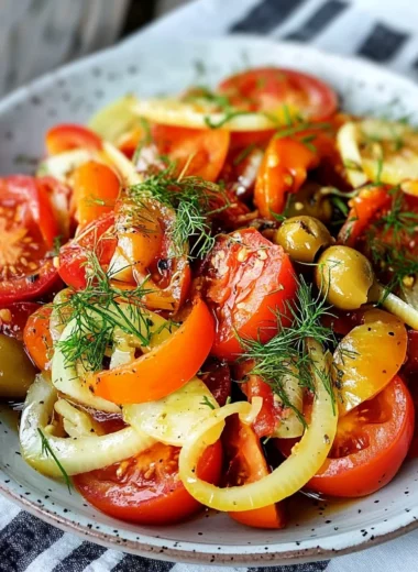 Tomato Fennel Salad