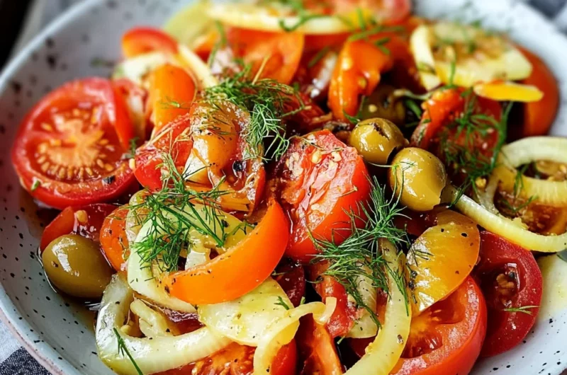Tomato Fennel Salad