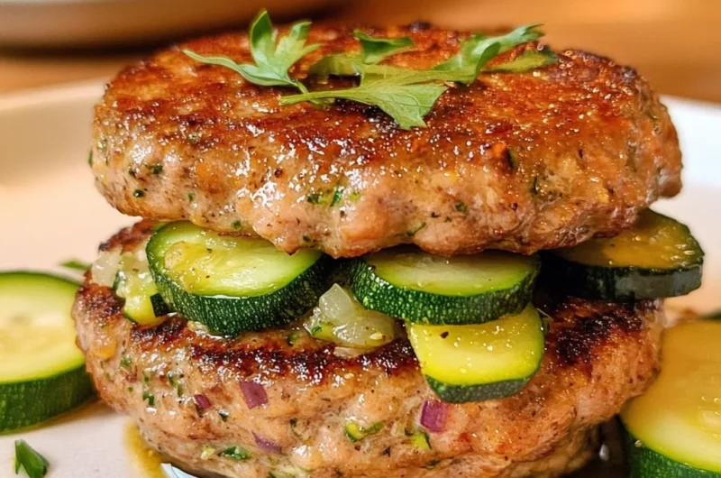 Turkey Burgers with Zucchini