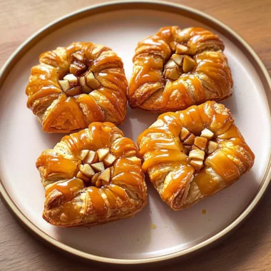 Vegan Caramel Apple Pastries