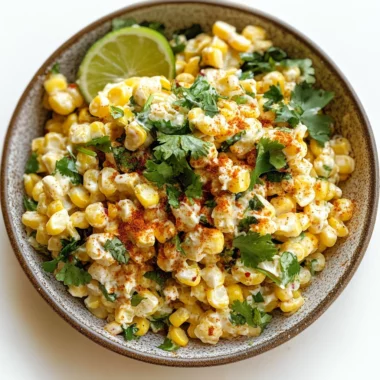 Vegan Mexican Street Corn Salad (Gluten-Free, Allergy-Free)