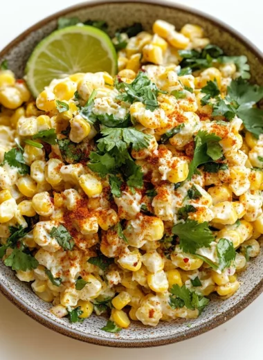 Vegan Mexican Street Corn Salad (Gluten-Free, Allergy-Free)