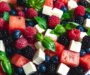 Watermelon Blueberry Salad