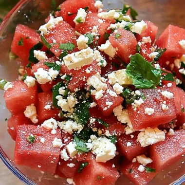 Watermelon Feta Salad