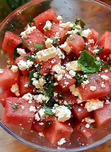 Watermelon Feta Salad