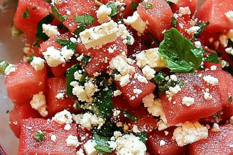 Watermelon Feta Salad