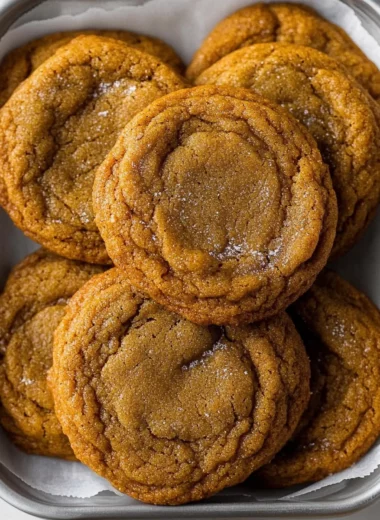 chewy maple pumpkin cookies