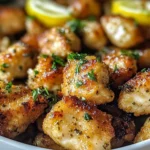 Air Fryer Lemon Chicken Bites
