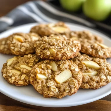Apple Oatmeal Cookies