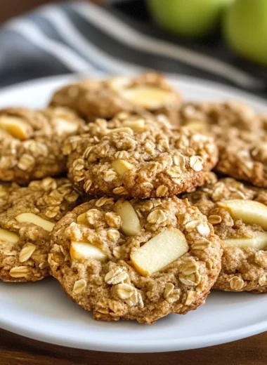 Apple Oatmeal Cookies