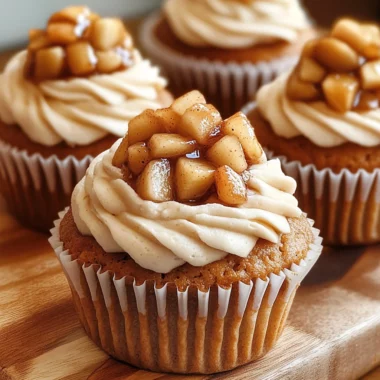 Apple Pie Cupcakes