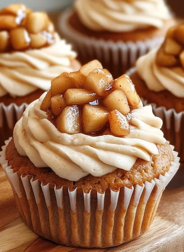 Apple Pie Cupcakes