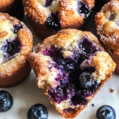 Blueberry Monkey Bread Muffins