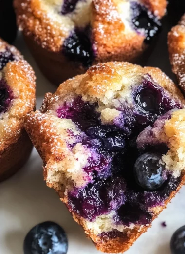 Blueberry Monkey Bread Muffins
