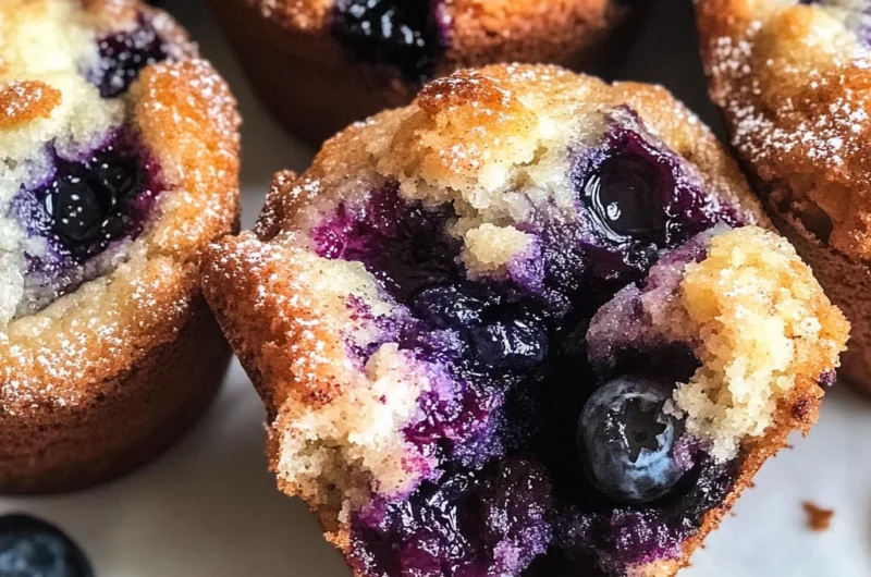 Blueberry Monkey Bread Muffins