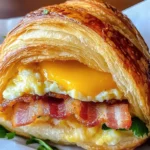 Breakfast Croissant Sandwich